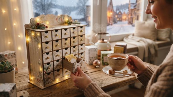 Gagnez des moments de douceur avec un calendrier de l'avent thé